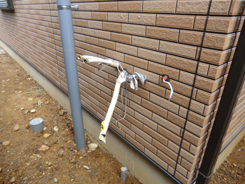 エコジョーズを盗られた現場